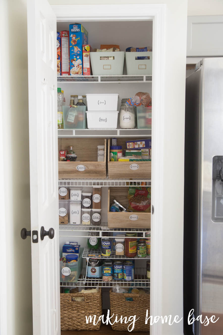 pantry small organization organized labels organize makeovers incredible base making