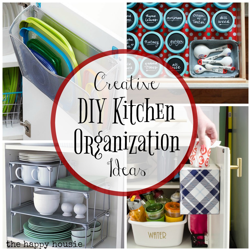 Get Your Kitchen Completely Organized With These Super Creative DIY Kitchen Organization Ideas Collected At The Happy Housie 