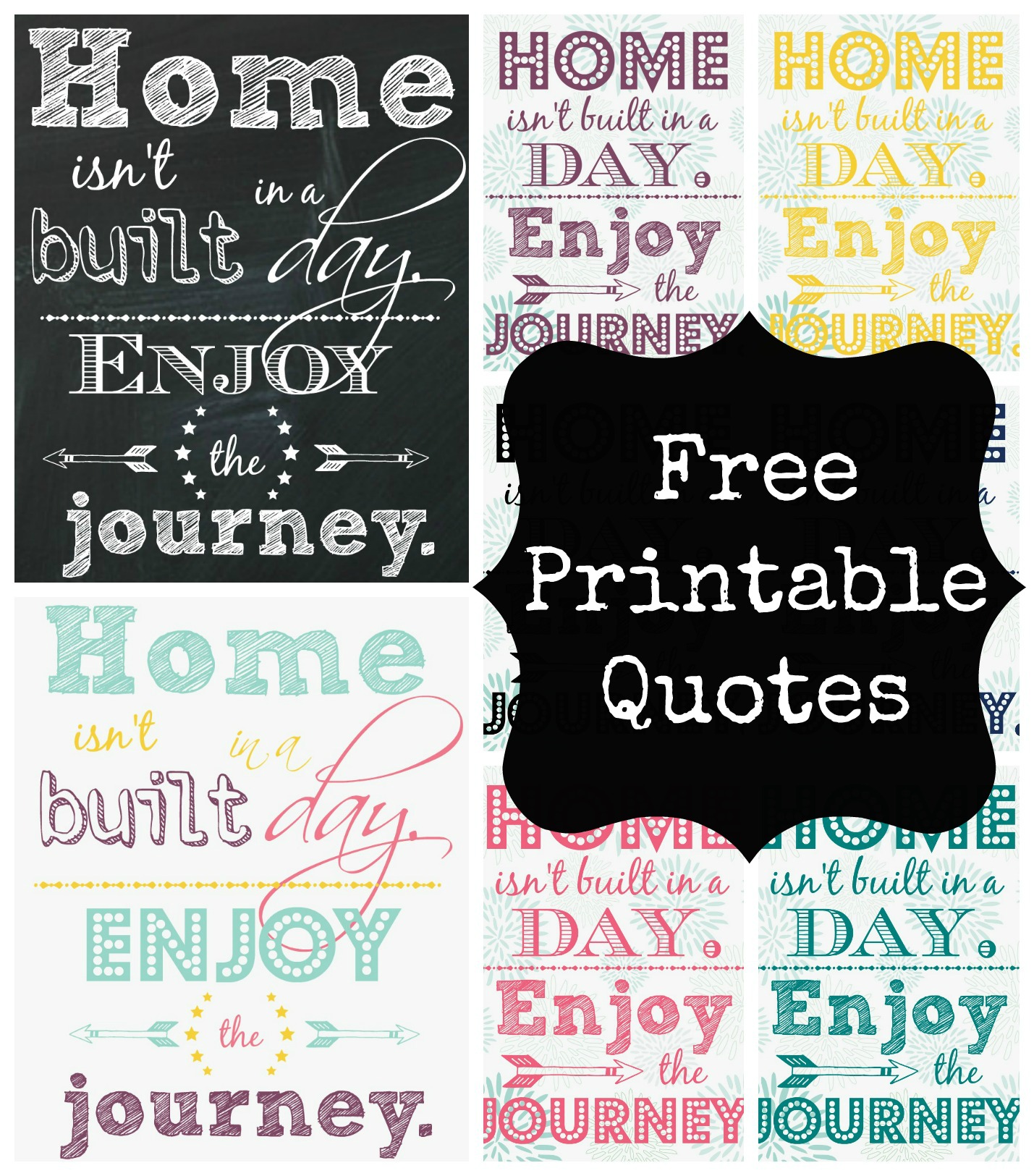 Celebrating My One Year Blogiversary With Free Printables Quotes The Happy Housie