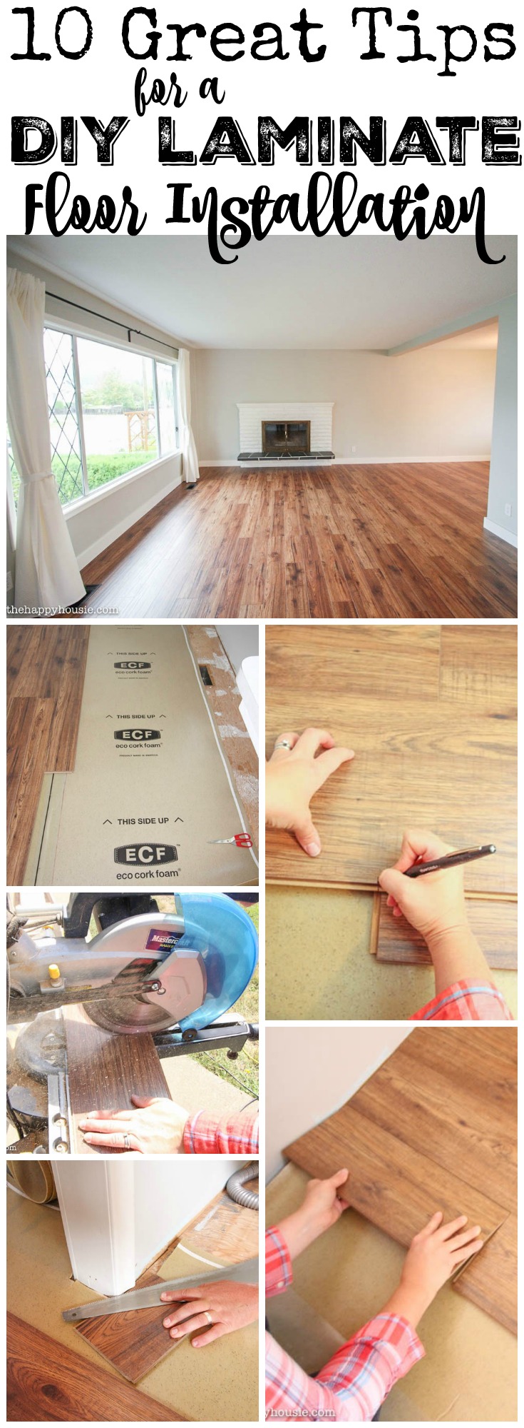 Diy Laminate Flooring Installation, Instructions On Laying Laminate Flooring