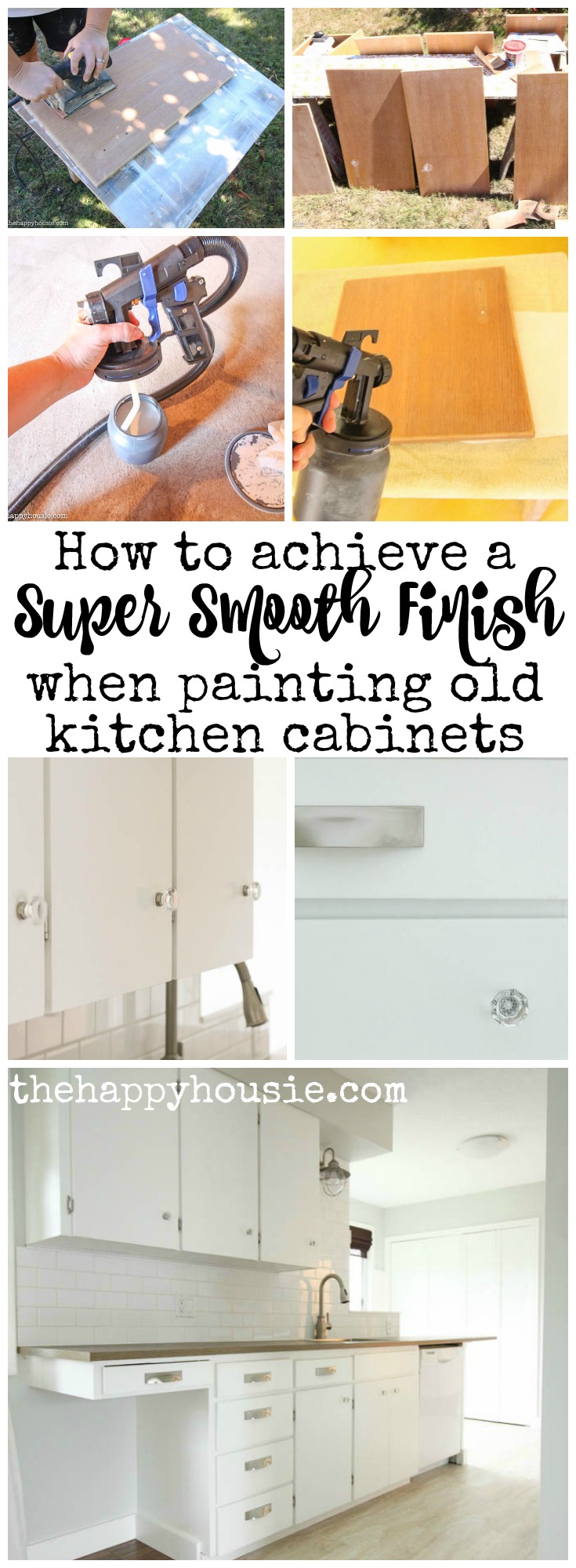 How To Achieve A Super Smooth Finish When Painting Old Kitchen