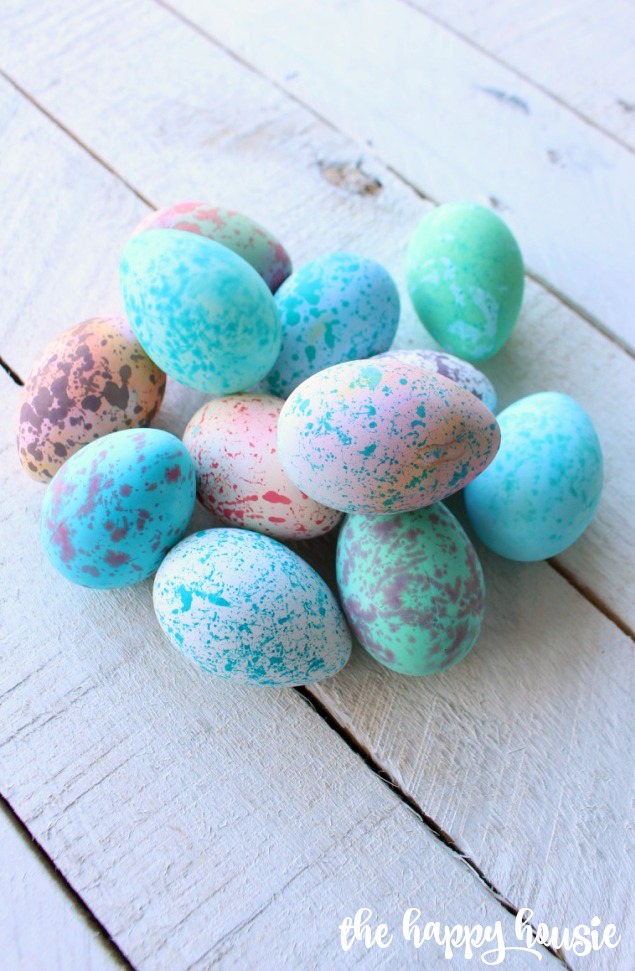 Speckled Easter Eggs