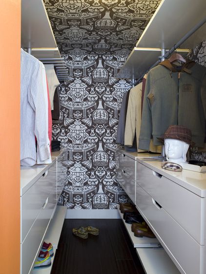 Small Walk-in Closet Ideas & Makeovers