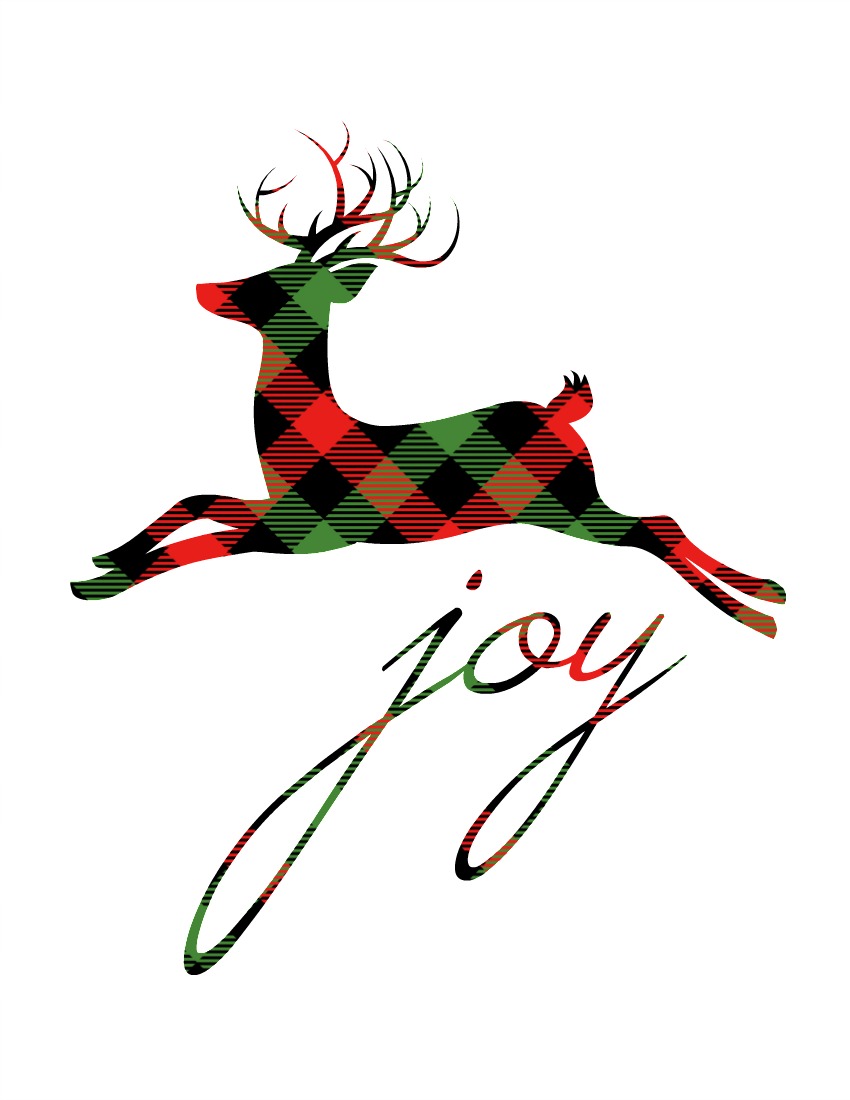Check-plaid-reindeer-joy-free-christmas-printable  The 