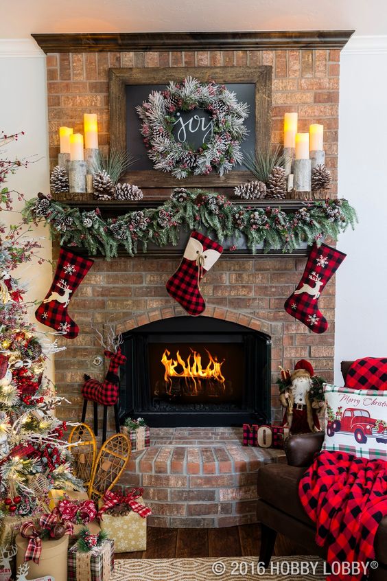 Rustic Natural Cabin Chic Christmas Style Series The Happy Housie