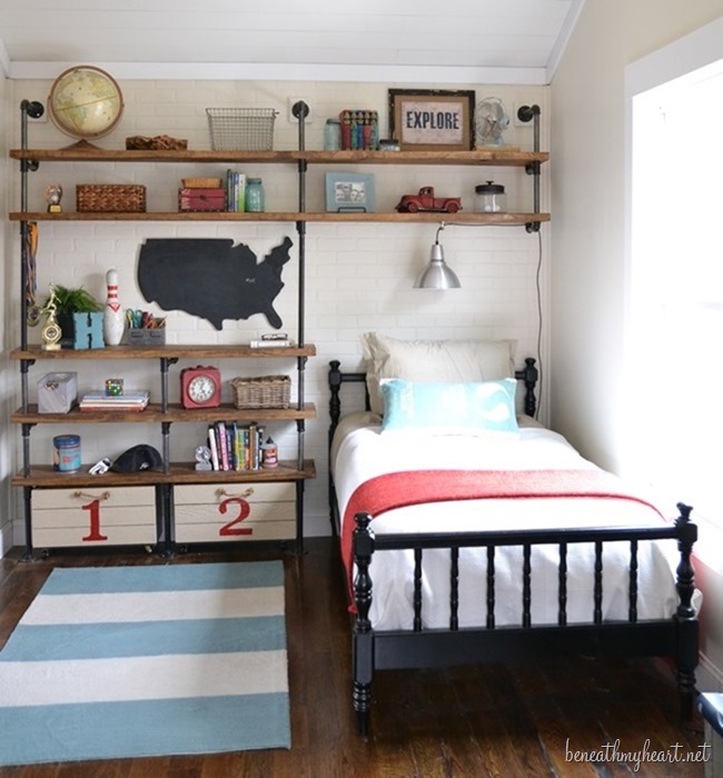Fantastic Ideas For Organizing Kid S Bedrooms The Happy Housie,400 Square Feet Tiny House Plans