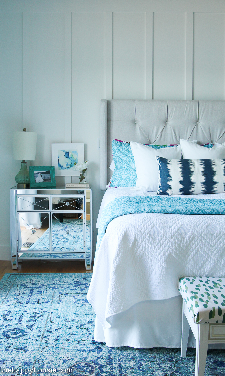 How to Decorate Your Master Bedroom on a Budget | The Happy Housie