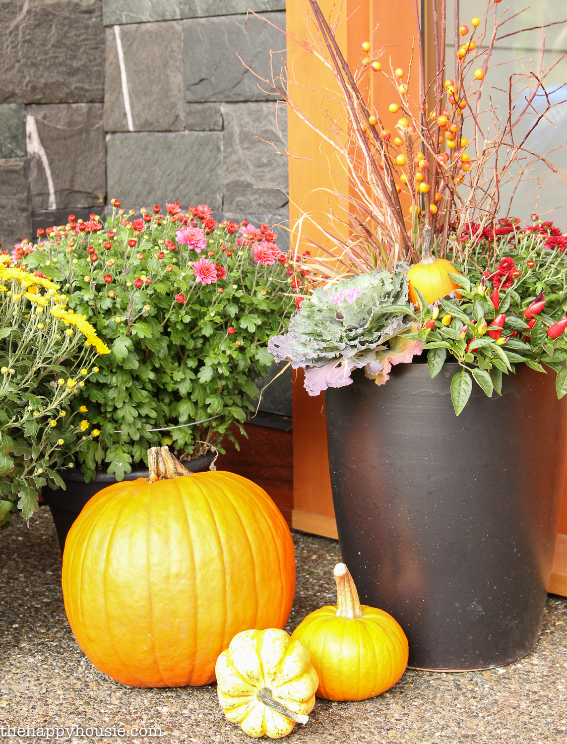 Easy Diy Fall Front Porch Decor The Happy Housie