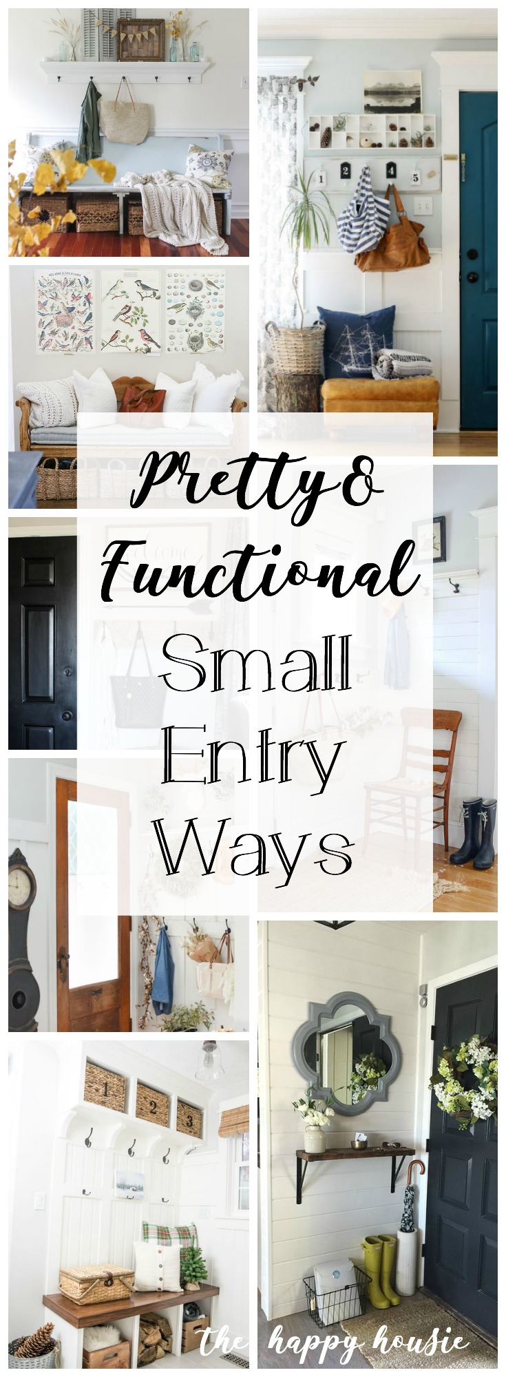 Pretty Functional Small Entry Ways The Happy Housie