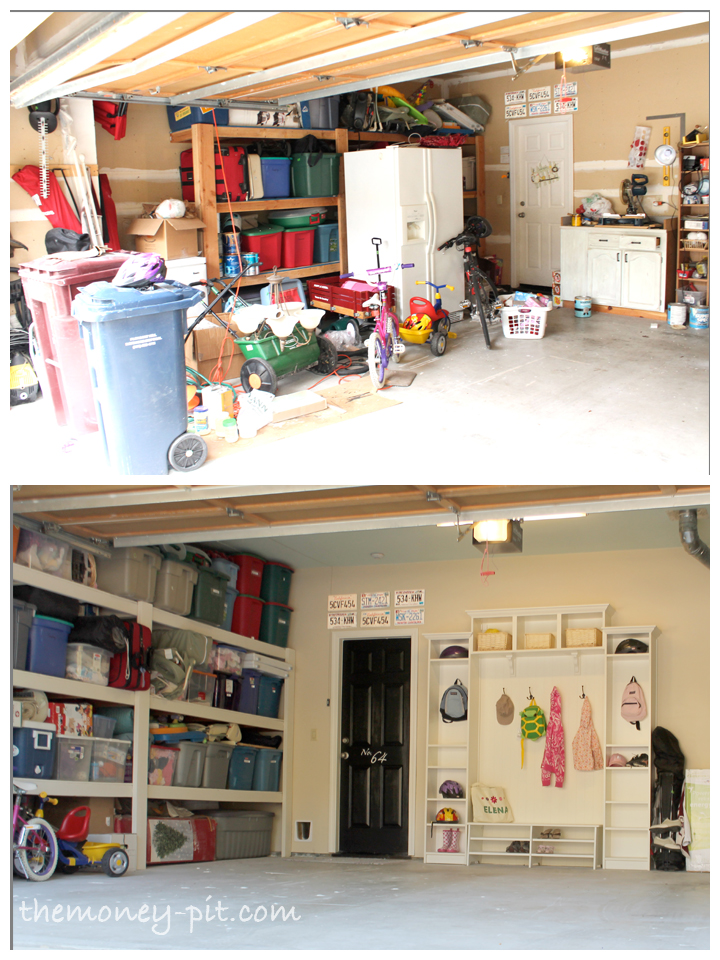 20 Fab Garage Organization Ideas And, Garage Makeover Before And After
