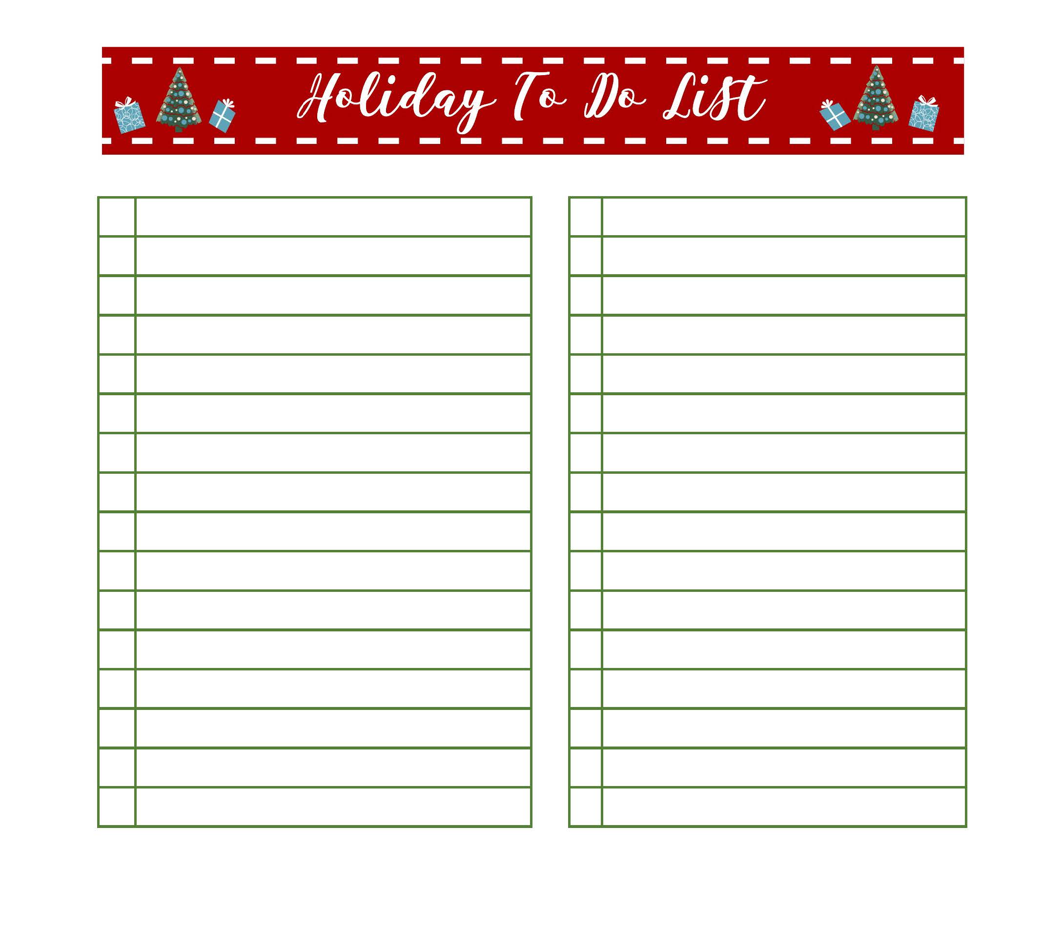 Get Organized for Christmas with Free Printable Holiday Planners | The