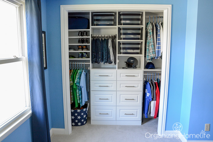 Small Reach In Closet Organization Ideas The Happy Housie,Best Gray Paint Colors For Bathroom Benjamin Moore