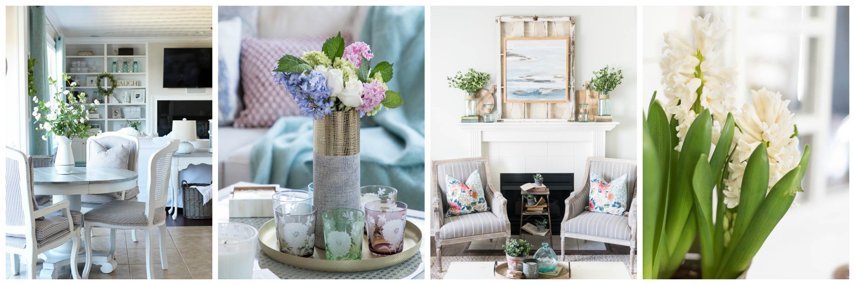 DIY home decor ideas - see 25+ STUNNING Spring Home Tours!