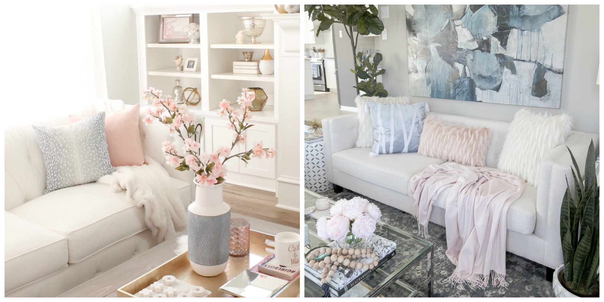 DIY home decor ideas - see 25+ STUNNING Spring Home Tours!