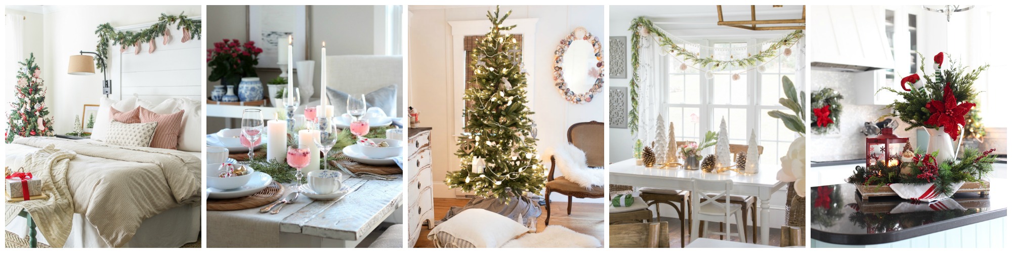 Christmas decorating ideas from a blog tour- Maison de Pax