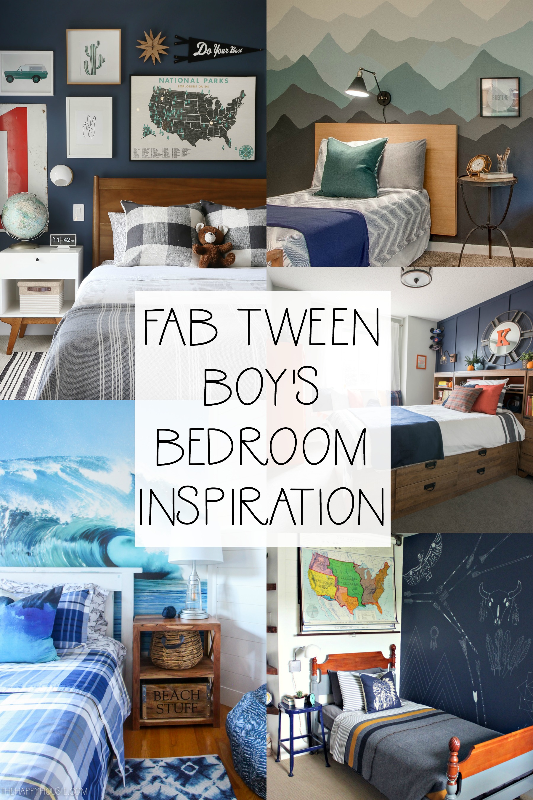 Tween Boy Bedroom Makeover Ideas The Before Plans The Happy Housie